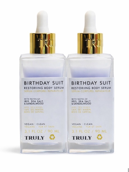 TRULY Other - Truly Birthday Suit Restoring Body Serum ~ 2 Pack (discontinued serum)